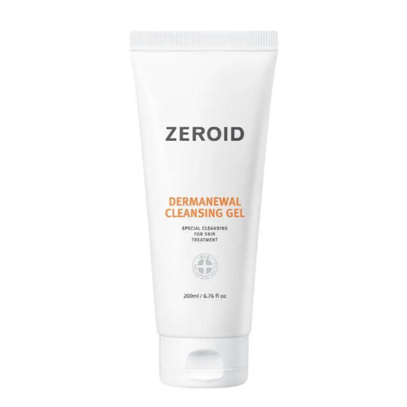 Zeroid Dermanual Cleansing Gel 200ml – Low pH Gentle Gel Cleanser for Sensitive Skin