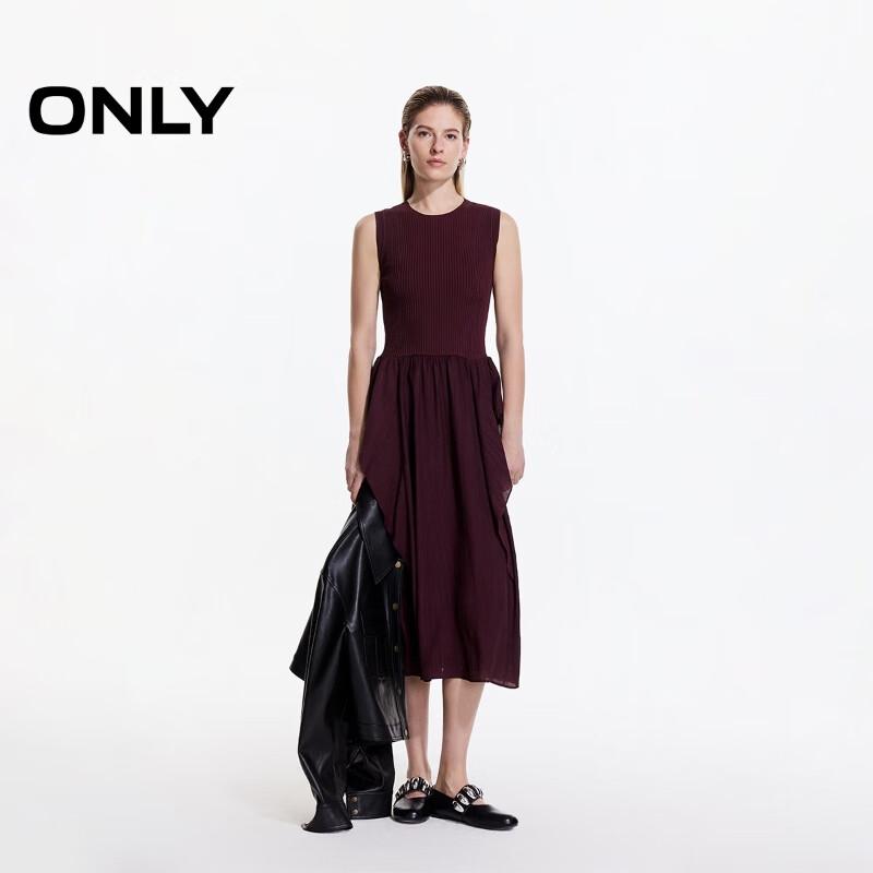 ONLY 2025 Spring Irregular Hem Sleeveless Midi Dress