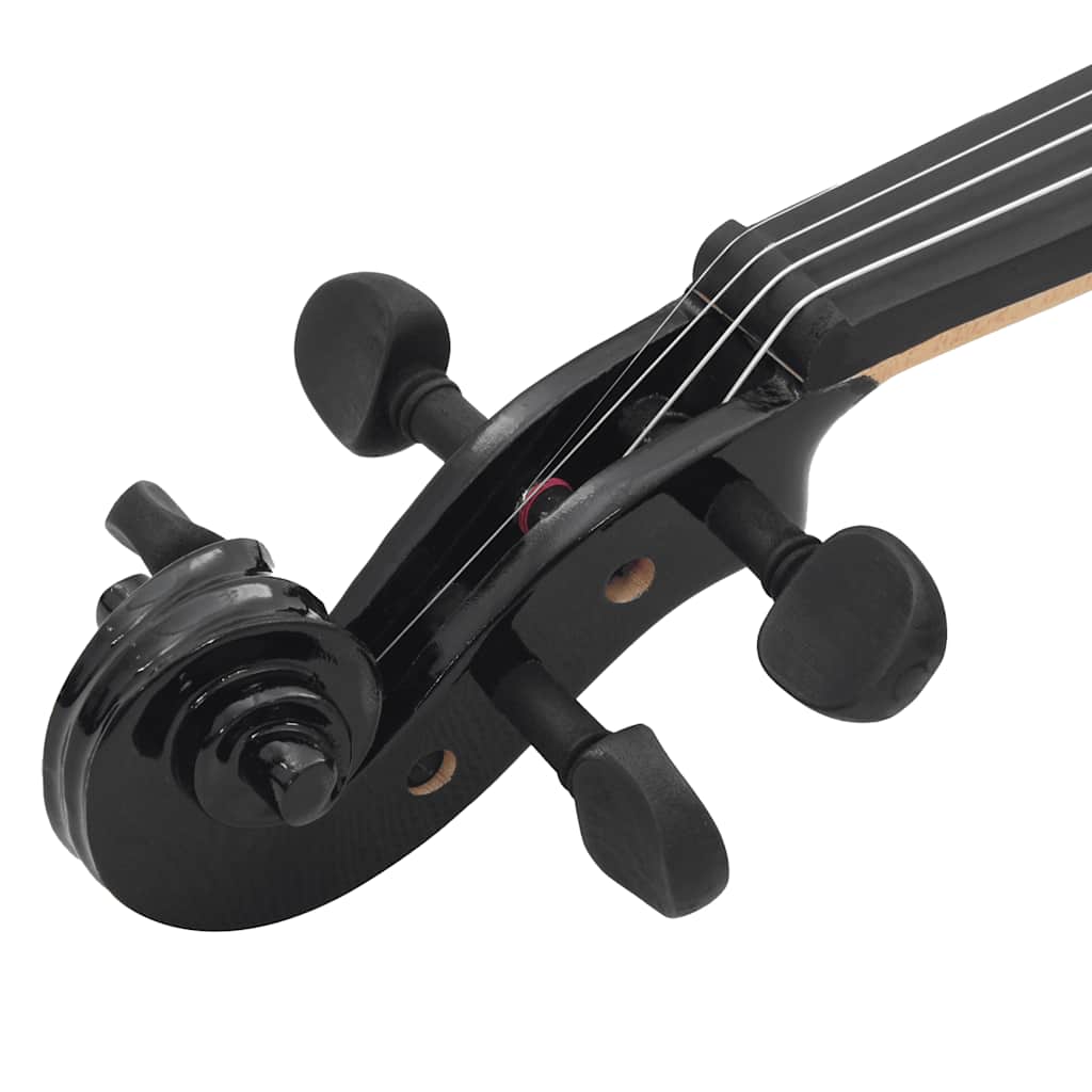 Violin Complete Set with Bow and Chin Rest Light Wood Size 4 4