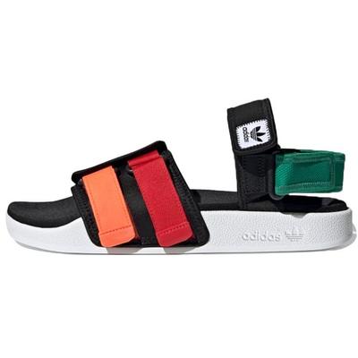 Sandał Adilette 4.0 'Black Scarlet True Orange' GZ8827