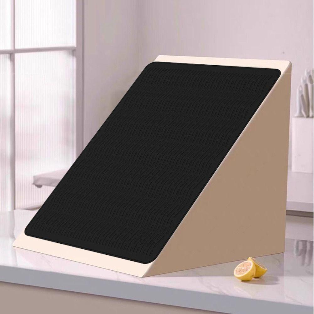 Non-slip Silicone Cooktop Mat Heat Resistant Tableware Pad Dish Drainer Mat  Kitchen