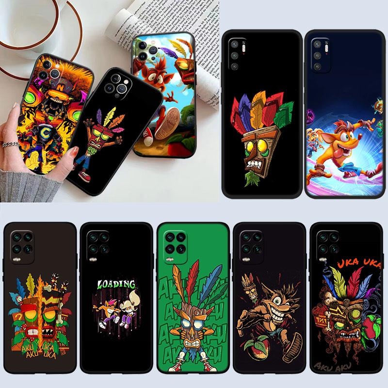 IK18 C-Crash B-Bandicoot New High-End Shell Phone Case for OPPO A3 Pro A72 A74 A76 A77 A77S A78 A79 A94 A95 A18 A40M A58