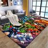 Ben 10 Cartoon Pattern Rug, Indoor/Outdoor Mat, for Picnic, Gameroom, Bedroom, Office, Living Room, Home Decor Carpet, Birthday Gift