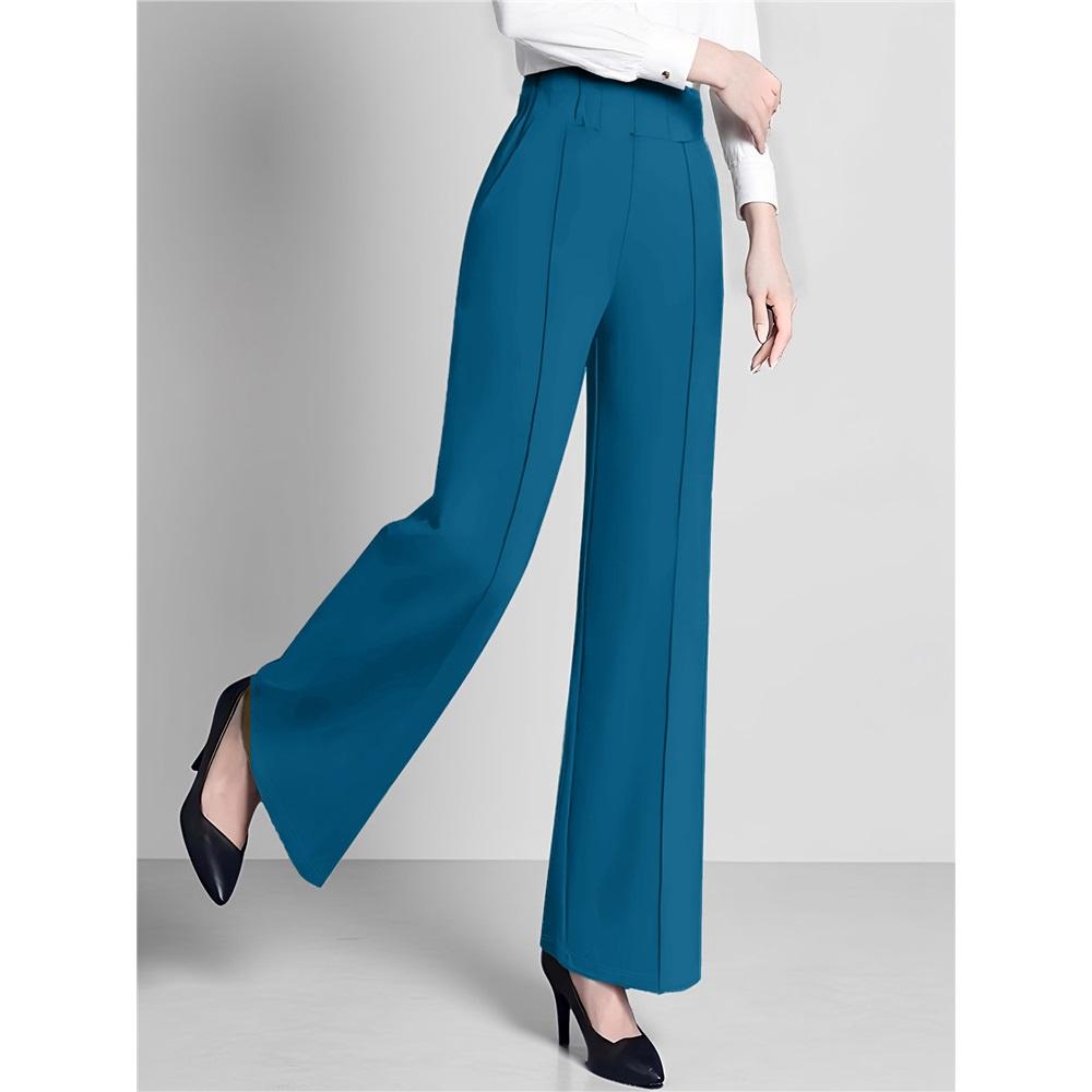Women's Spring and Summer Wide Leg High Waist Loose Slimming Casual Pants