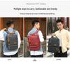 2025 Unisex Fashion Backpack: Student School Bag & Travel Laptop Three-Piece Set