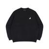 KANGOL Logo Patch Sweater 1885 Black