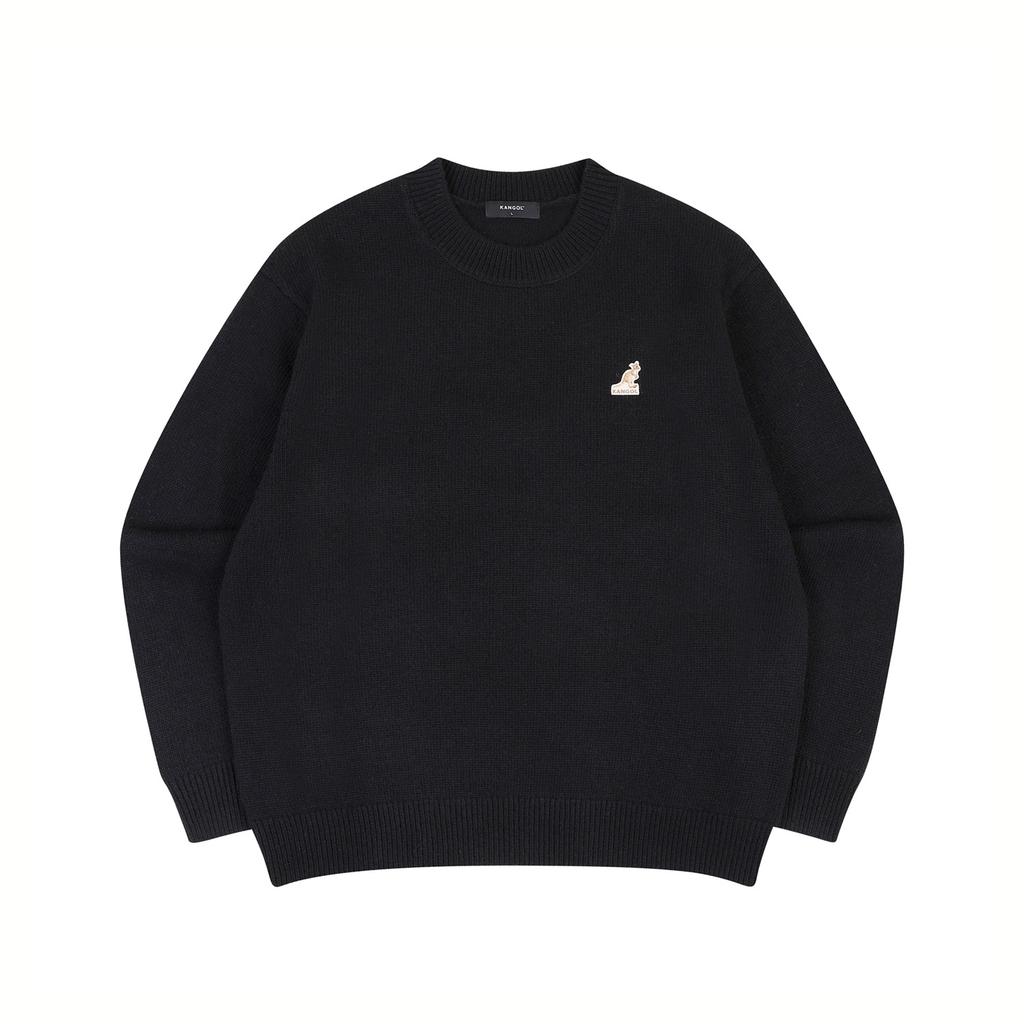 KANGOL Logo Patch Sweater 1885 Black