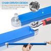 Dual Head Adjustable Ratchet Extension Wrench Anti Slip Heavy Duty Iron Spanner For Car Repair Mechanical Workshop
