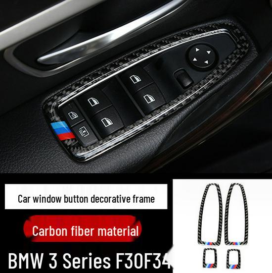 BMW 3 Series GT 320li Carbon Fiber Gear Panel Center Console Accessory