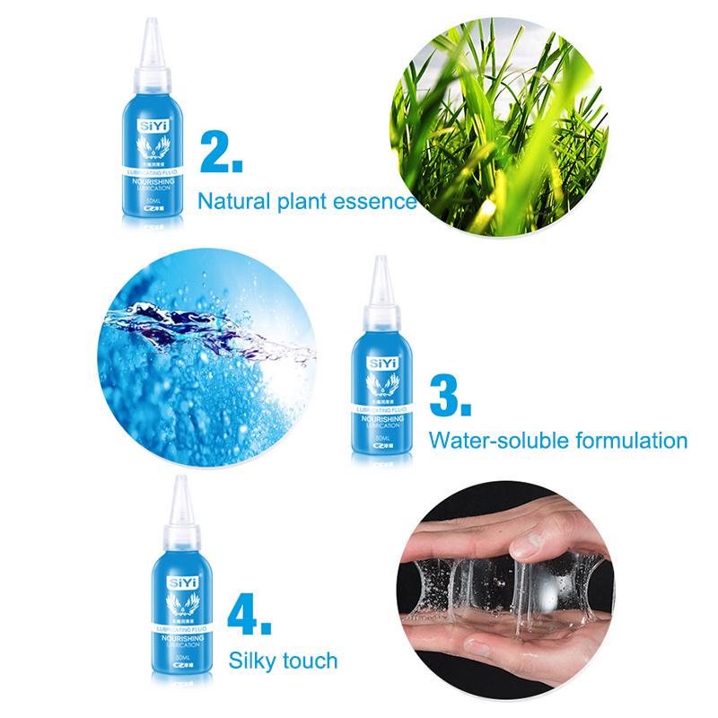 1 Smooth Moistening Intimate Women Pcs Body Lubricant Water Lube Soluble Vaginal