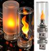 Auto-Innenraumbeleuchtung, Ambiente-Lampe, Nachtlicht für die Weihnachtszeit, 5V USB LED-Blinkkerzenbirne