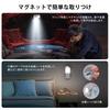 OOWOLF LED Mini Compact Wearable Light with White Red Magnetic Cap Perfect for Night Dog Outdoor Handheld Disaster and Power Outage Silver Flashlight,