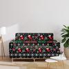 Elastic Sofa Cover Santa All-Inclusive Three-Seat Sofa Cover Furniture Protective Cover