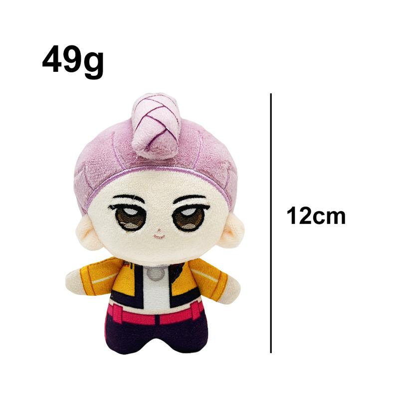 New 12cm Anime Demons Team Plush Figure Toy Fans Collection Gift for Kids Birthday Christmas Back To School Gifts