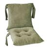 Chair Cushion with Backrest Keep Warm Seat Cushion for Office Bleacher Patio