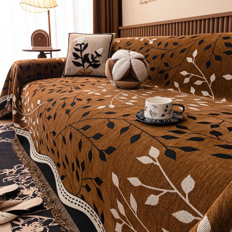 

Полотенце для дивана Chenier 2025 новое универсальное всесезонное нескользящее чехол на диван с полной защитой всевключающий чехол-подушку для дивана ткань 180*150cm