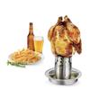 Stainless Steel Chicken Roaster Rack Chicken Holder For Grill And Smoker Roasting Chicken Stand BBQ Tool Kitchen Party Supplies