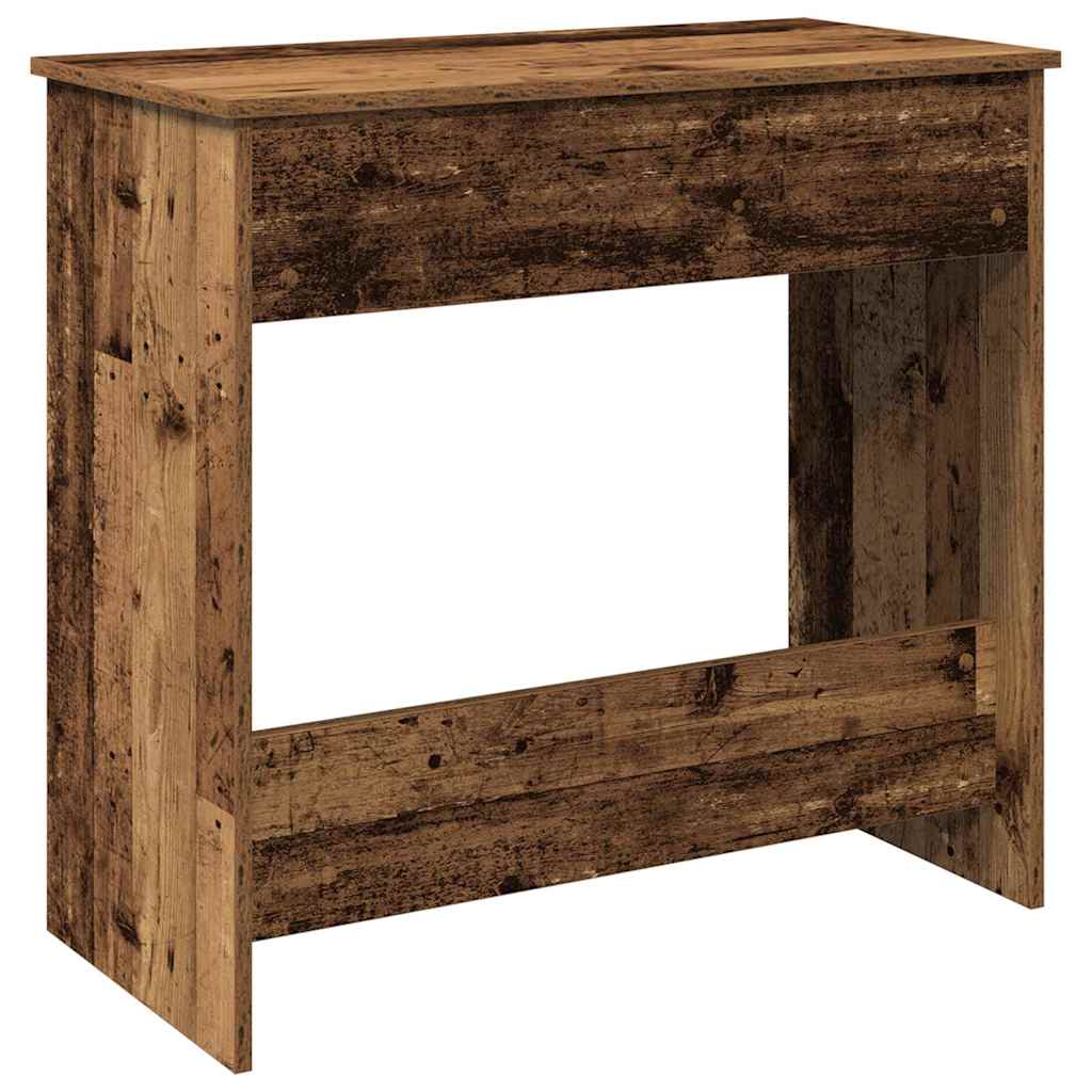 Vintage Style Desk Reclaimed Wood Look 80 X 40 X 75 Cm Engineered Wood