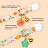 New 2 Pack Cotton Breakaway Cat Collar Pink Strawberries and White Heart Shaped Pendant Cute Kitten Cat Collar with Bell
