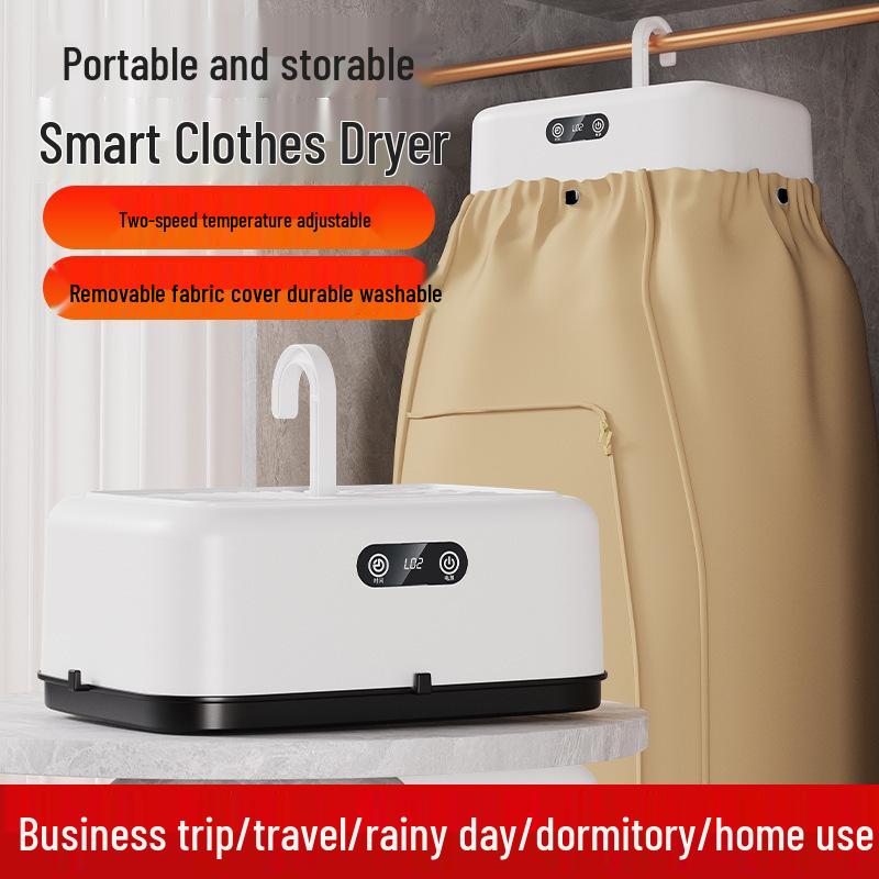 Compact Portable Clothes Dryer for Home and Travel