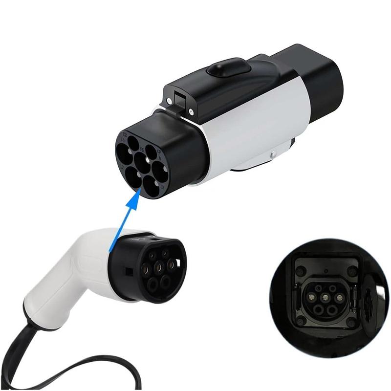 NTO Type2 to GBT Adapter 7.2kW/22kW Compatible with Type 2 Charger for Electric Cars with Chinese GB/T Charging Socket