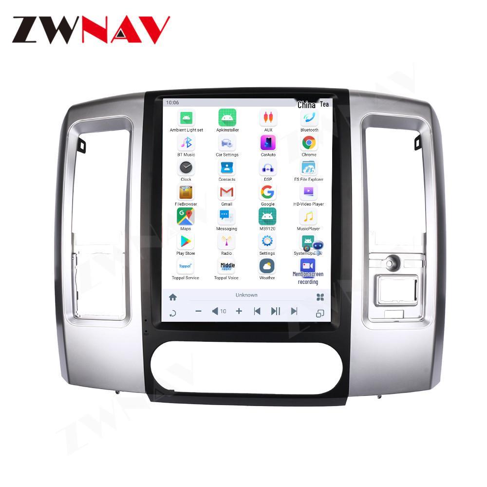 2008-2011 Dodge Ram Vertical Screen Navigation with Android by Qualcomm