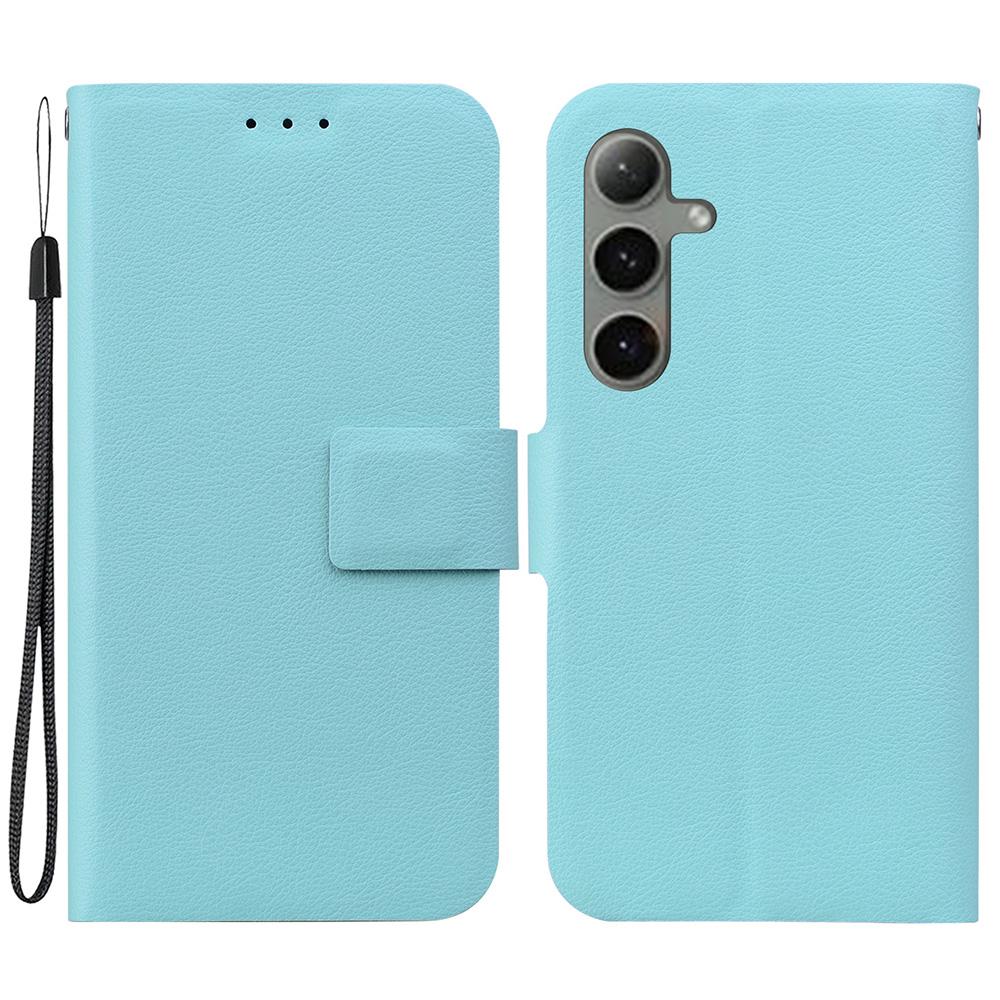 

For Samsung Galaxy S25+ Case Ultra-Thin PU Leather+TPU Phone Cover with Card Slot Green