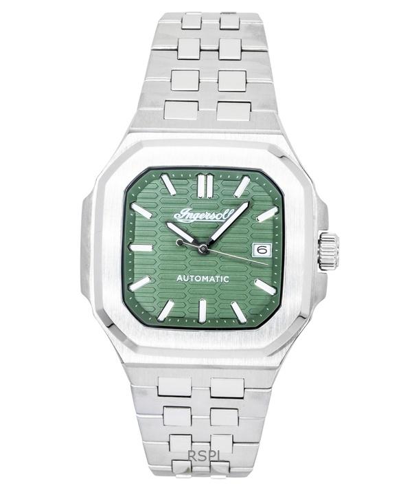 Ingersoll The Spirit Stainless Steel Green Dial Automatic I17802 Men's Watch
