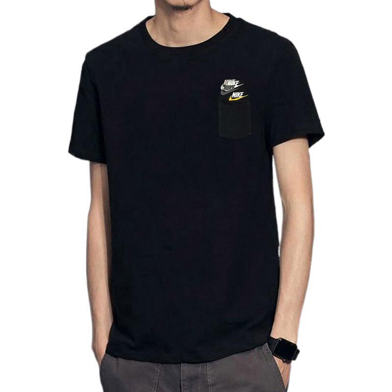 Nike T-shirt à poche homme Noir DV3316-010