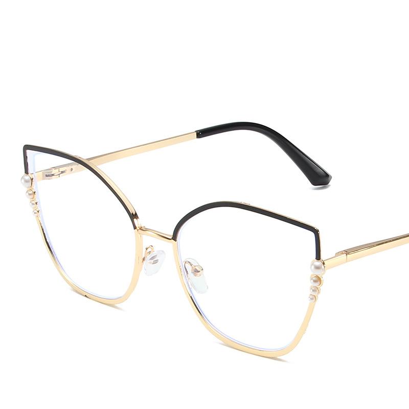 

Женские очки с защитой от синего света, модные, индивидуальные, в стиле ретро, ​​повседневные студенческие повседневные очки для обучения, простые очки