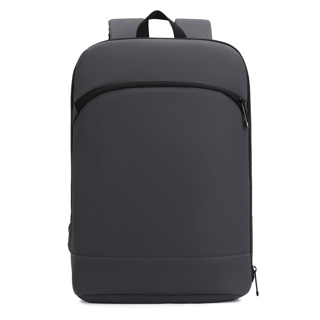 Men's High-End Crossbody Business Backpack: Water-Repellent, Large Capacity, Commuter Laptop Bag with Logo.