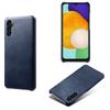 For Samsung Galaxy A14 5G/A14 4G Cell Phone Cover Scratch-resistant Calf Texture PU Leather Coated PC Phone Case