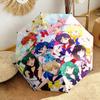 Japanese Style Cute Cartoon Theme Sailor Moon Tsukino Usagi Cartoon Umbrella Portable Home Essential Travel Outdoor Iron Multi Functional Umbrella B2