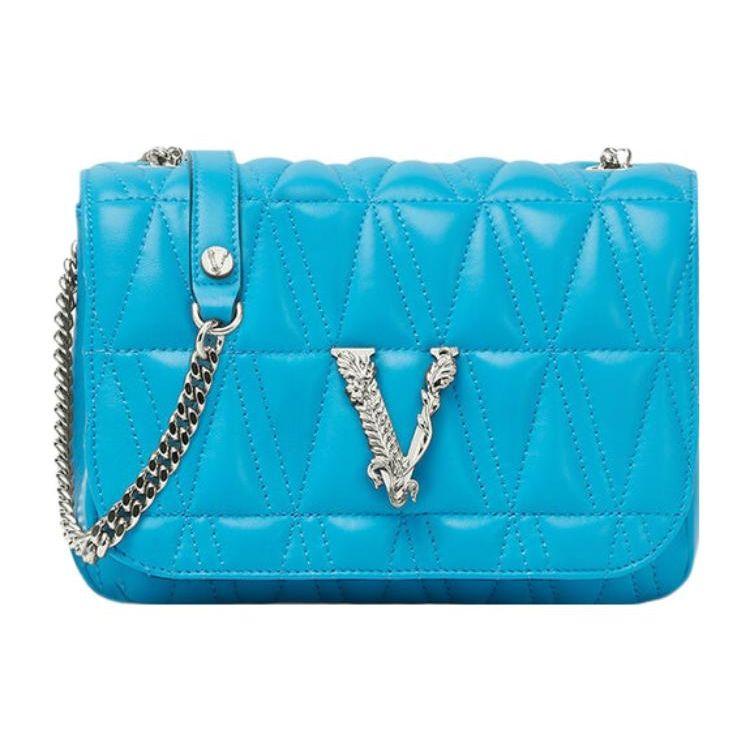 

Versace Virtus Quilted Evening Bag Blue Women Shoulder_bags DBFH821-DNATR4-1VB7P Basic Set (Bag+Dust Bag)