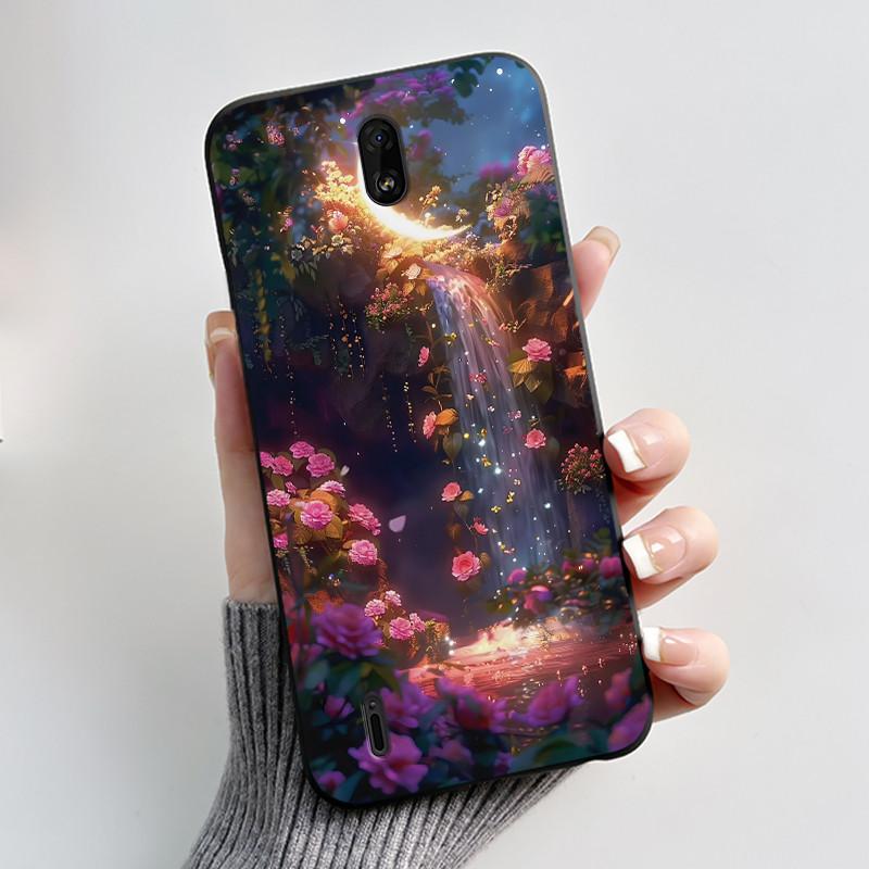 Cute Rabbit Love Heart Funny Phone Case For Nokia C1 Plus C2 Case Soft Silicone Back Cover For NokiaC1 C 1 Plus Fundas C 2 Coque