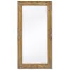 Baroque Style Wall Mirror 100x50 Cm Gold