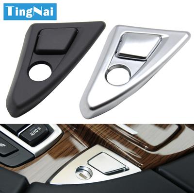 Tampa do Botão do Interruptor da Caixa do Apoio de Braço da Console Central Dianteira do Carro LHD RHD Para BMW Série 5 F10 F11 F18 520 523 525 2011-2017
