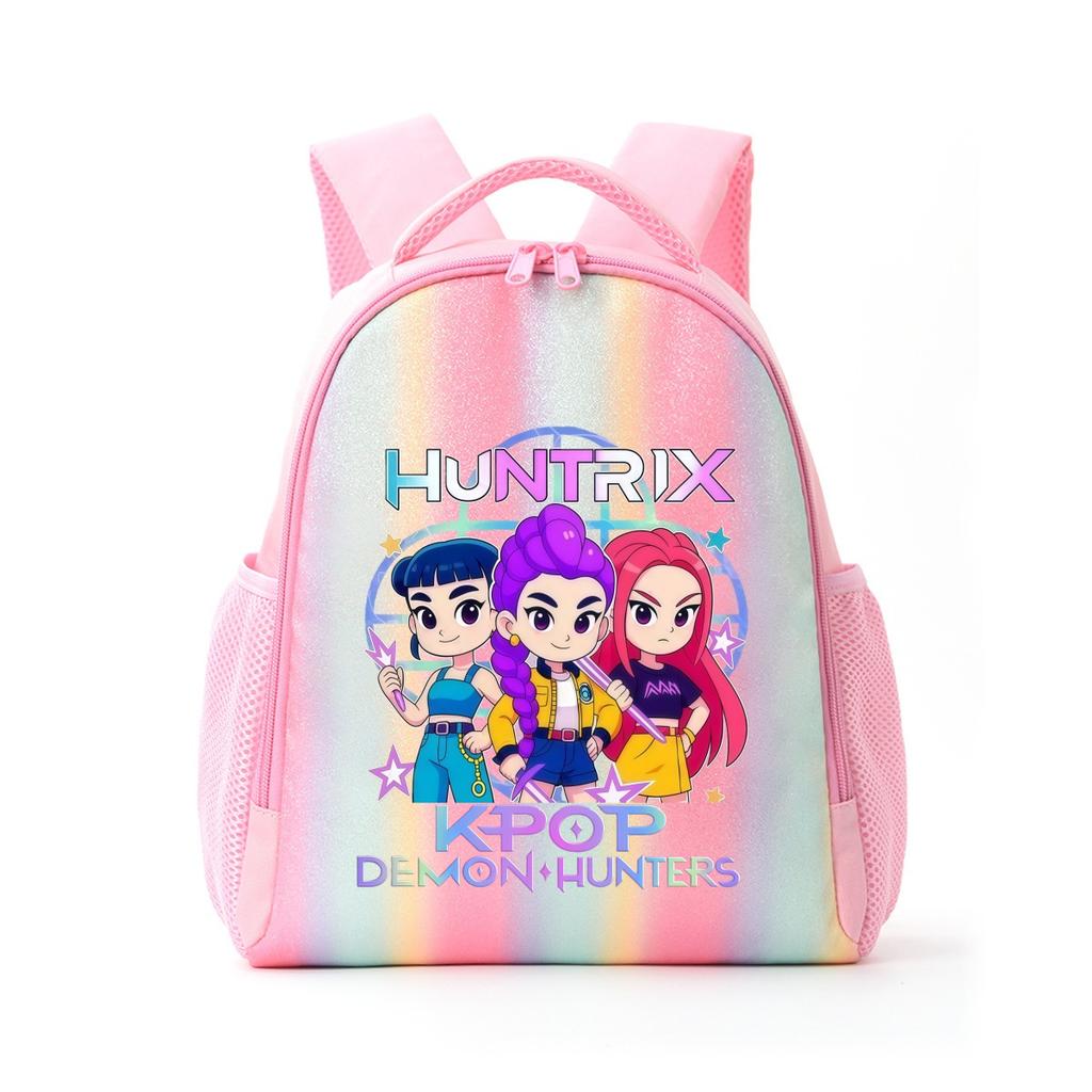 Kpop Witch Hunters Children'S Backpack Elementary School Student Rainbow School Bag Children'S Backpack Travel Lightweight Leisure