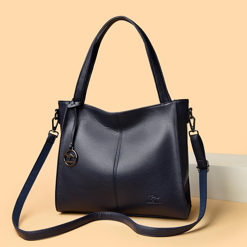 Crossbody-veske Dame Stor kapasitet Mote Enkel skulder-veske Flere rom Mamma-veske