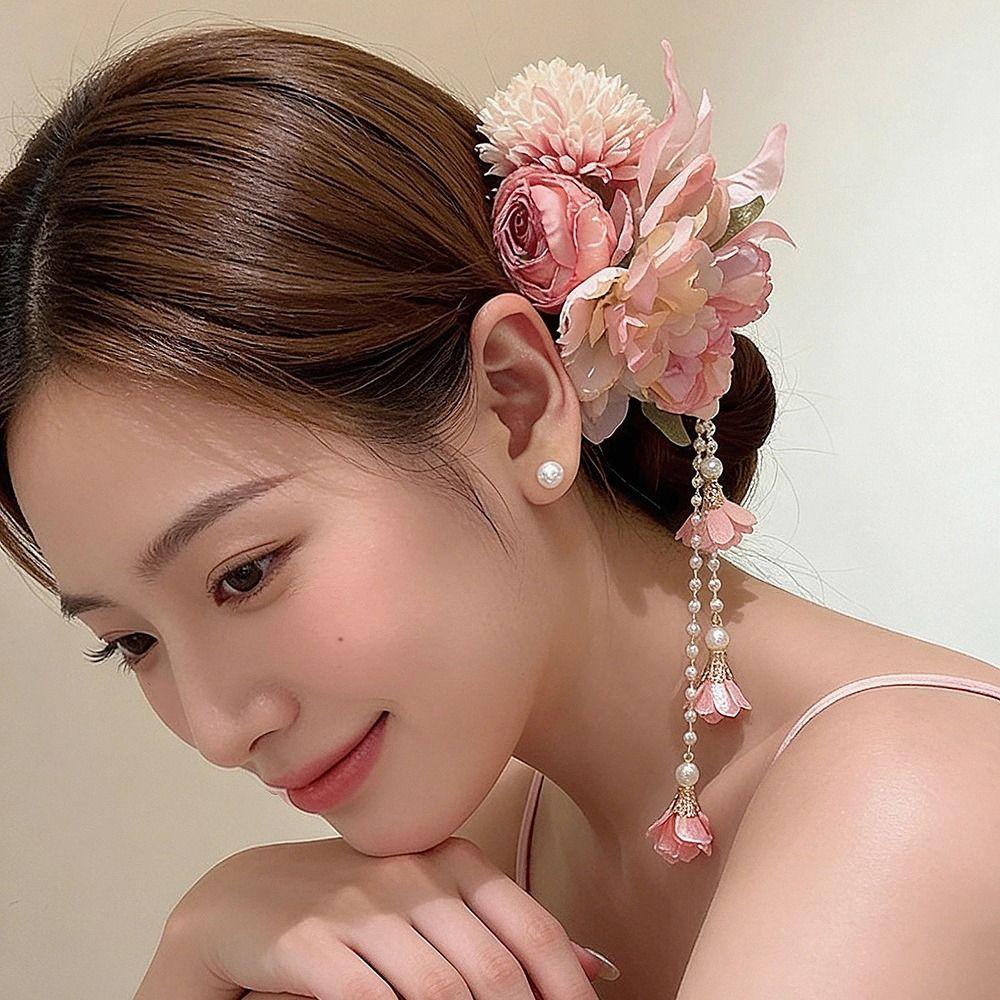 1Pcs Fresh Hanfu Hair Accessories Chinese Style Women Headdress New Hair Clip Headpieces