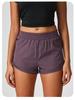 Women's Plus Size Quick-Dry Sports Shorts: Spring/Summer Loose-fit Two-Piece Look