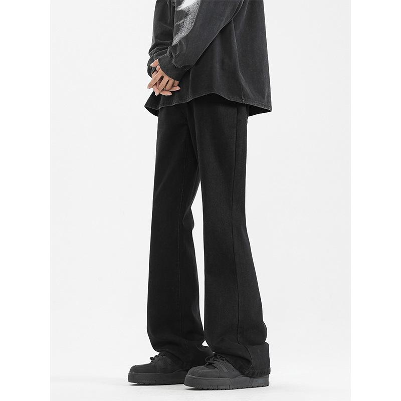 Mingge | Spring and Summer New Micro-pull Jeans Men's American High-street Trendy Brand Ruffian Handsome Casual Versatile Trousers