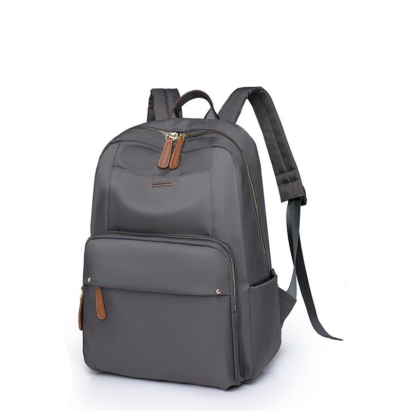 Schoolbag for College Students, Large Capacity, Fashionable and Simple Women's Light Travel Bag, Versatile Ins Backpack Casual Bag