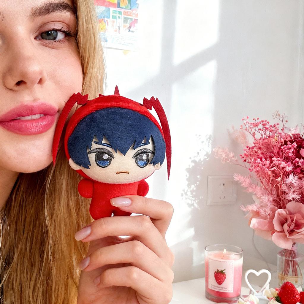 Bluestacks Plush Toys Role Play Plush Doll Pillow 4 Inch Pre,Order Decorations Birthday Gift Fan Cute