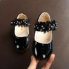 Kinder Mädchen Laufschuhe Kinder PU-Leder Große Blume Sommer Prinzessin Freizeitschuhe Party Hochzeit Baby Mädchen Tanzschuhe Sandale