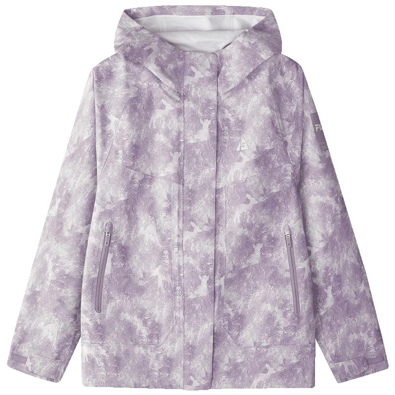 Fila Girls' Winter Hooded Windbreaker Jacket