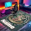 Custom Name Personalized Alpha Kappa Alpha Print Carpet, Versatile Home Decor Rug, for Playroom, Apartment, Balcony, Entryway, Hallway Gift