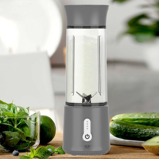 Wireless Portable Juicer Blender Fruit Mixer with Sharp Blades BPA-Free Dishwasher Safe Powerful Motor Fruit Mixing Machine Juicer Cup