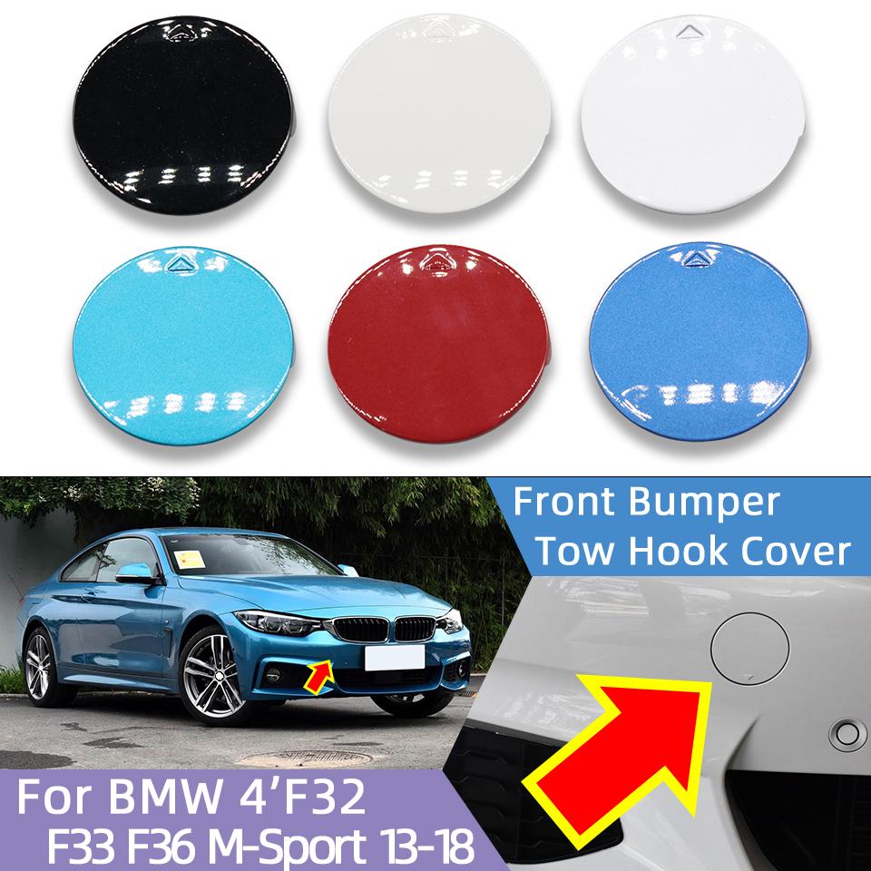 Für BMW 4er M-Sport F32 F33 F36 2013 2014 2015 2016 2017 2018#51118061005 Frontstoßstange Abschlepphaken Abdeckung Kappe