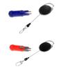 Mini Tube Hose Cutter with Fly Fishing Snippers Retractable Keychain for Fishing and Travel